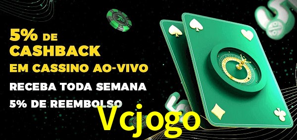 Promoções do cassino ao Vivo Vcjogo